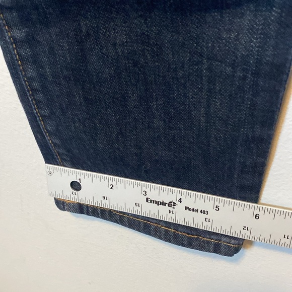 Lucky Brand Jeans Men 31x32 Rebel Super Skinny Dark Blue Wash Denim Cotton Blend - Picture 17 of 17